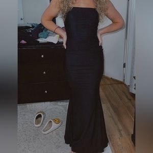 Black formal dress